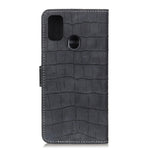 Custodia in pelle a vibrazione orizzontale con struttura in coccodrillo con supporto, slot per carte e portafoglio, For LG K53, For Motorola Moto G30 / G20 / G10 4G / Lenovo K13 Pro / K13 Note
