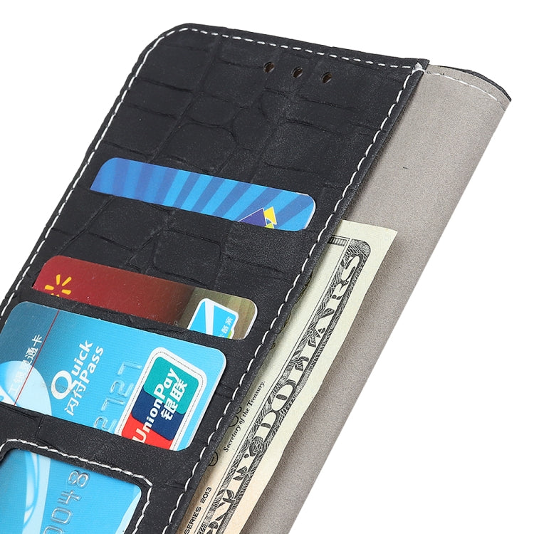Custodia in pelle a vibrazione orizzontale con struttura in coccodrillo con supporto, slot per carte e portafoglio, For LG K53, For Motorola Moto G30 / G20 / G10 4G / Lenovo K13 Pro / K13 Note