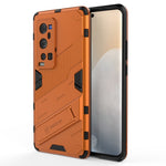 Punk Armor 2 in 1 PC + custodia antiurto in TPU con supporto invisibile, For vivo X60 Pro, For vivo X60 Pro Plus 5G, For vivo X60 5G, For vivo Y51(2020 Indian Version)