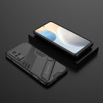Punk Armor 2 in 1 PC + custodia antiurto in TPU con supporto invisibile, For vivo X60 Pro, For vivo X60 Pro Plus 5G, For vivo X60 5G, For vivo Y51(2020 Indian Version)