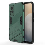 Punk Armor 2 in 1 PC + custodia antiurto in TPU con supporto invisibile, For vivo X60 Pro, For vivo X60 Pro Plus 5G, For vivo X60 5G, For vivo Y51(2020 Indian Version)