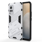 Punk Armor 2 in 1 PC + custodia antiurto in TPU con supporto invisibile, For vivo X60 Pro, For vivo X60 Pro Plus 5G, For vivo X60 5G, For vivo Y51(2020 Indian Version)