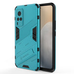 Punk Armor 2 in 1 PC + custodia antiurto in TPU con supporto invisibile, For vivo X60 Pro, For vivo X60 Pro Plus 5G, For vivo X60 5G, For vivo Y51(2020 Indian Version)