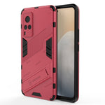 Punk Armor 2 in 1 PC + custodia antiurto in TPU con supporto invisibile, For vivo X60 Pro, For vivo X60 Pro Plus 5G, For vivo X60 5G, For vivo Y51(2020 Indian Version)
