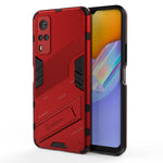 Punk Armor 2 in 1 PC + custodia antiurto in TPU con supporto invisibile, For vivo X60 Pro, For vivo X60 Pro Plus 5G, For vivo X60 5G, For vivo Y51(2020 Indian Version)