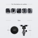 Supporto di ricarica wireless magnetico per auto JOYROOM JR-ZS240 15 W max, JR-ZS240