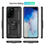 Custodia antiurto TPU PC con supporto Samsung Galaxy S21 Ultra