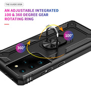 Custodia antiurto TPU PC con supporto Samsung Galaxy S21 Ultra