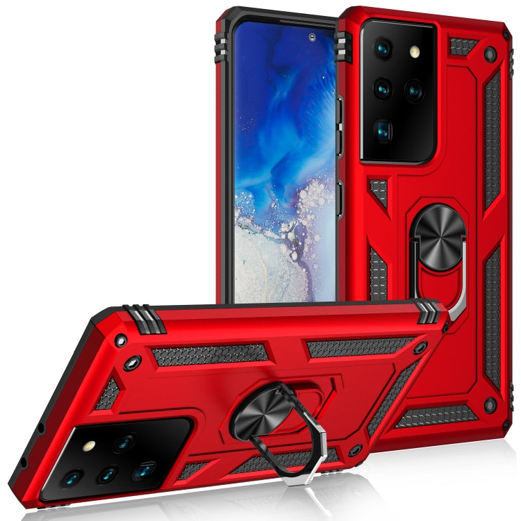 Custodia antiurto TPU PC per Samsung Galaxy S21 Ultra
