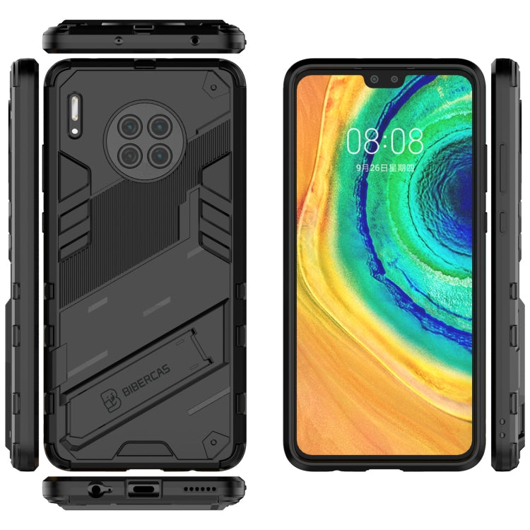 Punk Armor 2 in 1 PC + custodia antiurto in TPU con supporto invisibile, For Huawei Mate 30, For Huawei Mate 30 Pro, For Huawei Mate 40 Pro
