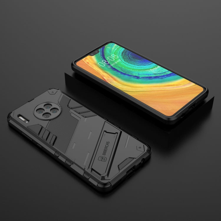 Punk Armor 2 in 1 PC + custodia antiurto in TPU con supporto invisibile, For Huawei Mate 30, For Huawei Mate 30 Pro, For Huawei Mate 40 Pro