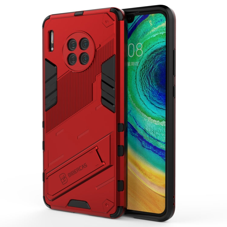 Punk Armor 2 in 1 PC + custodia antiurto in TPU con supporto invisibile, For Huawei Mate 30, For Huawei Mate 30 Pro, For Huawei Mate 40 Pro