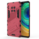 Punk Armor 2 in 1 PC + custodia antiurto in TPU con supporto invisibile, For Huawei Mate 30, For Huawei Mate 30 Pro, For Huawei Mate 40 Pro