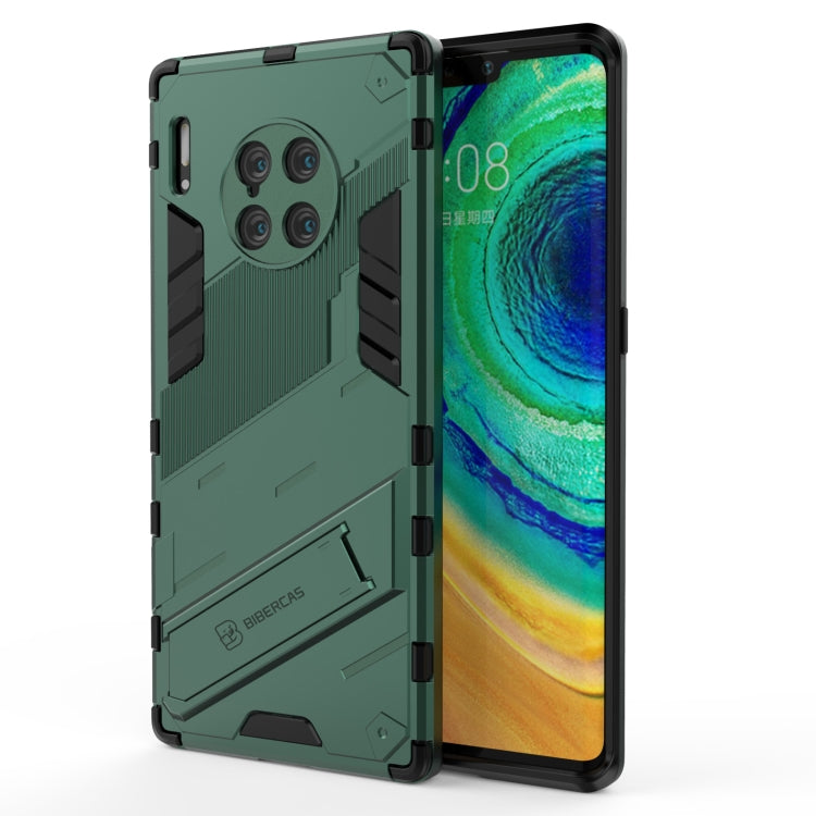 Punk Armor 2 in 1 PC + custodia antiurto in TPU con supporto invisibile, For Huawei Mate 30, For Huawei Mate 30 Pro, For Huawei Mate 40 Pro