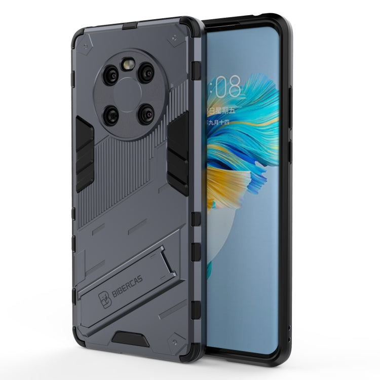 Punk Armor 2 in 1 PC + custodia antiurto in TPU con supporto invisibile, For Huawei Nova 8, For Honor V40, For Huawei Mate 40