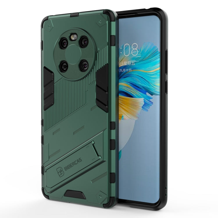 Punk Armor 2 in 1 PC + custodia antiurto in TPU con supporto invisibile, For Huawei Nova 8, For Honor V40, For Huawei Mate 40