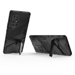 Punk Armor 2 in 1 PC + custodia antiurto in TPU con supporto invisibile, For Huawei Nova 8, For Honor V40, For Huawei Mate 40