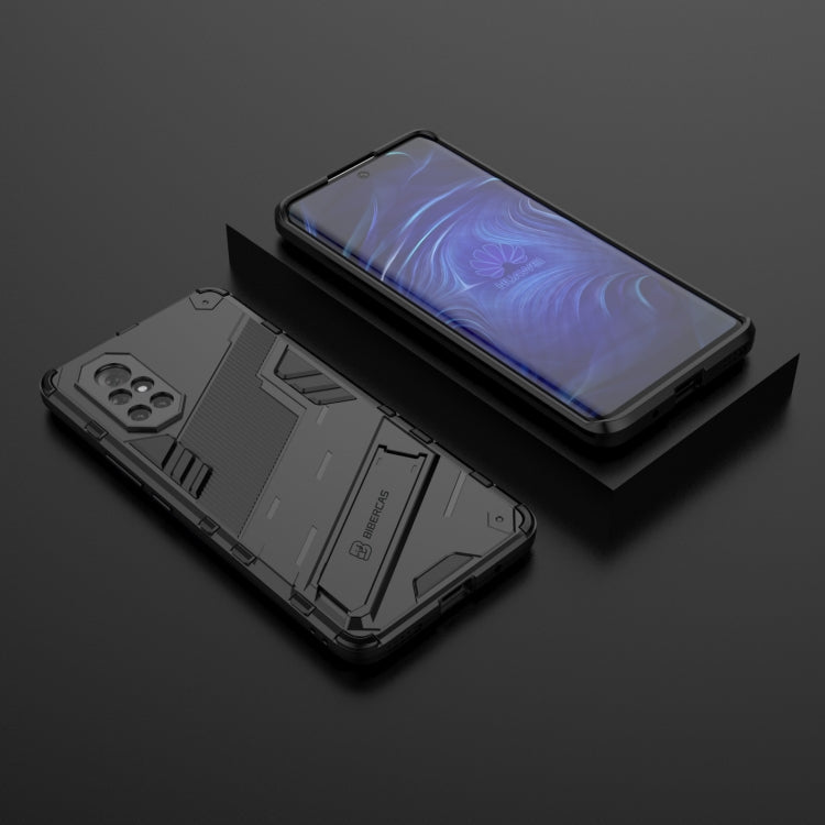 Punk Armor 2 in 1 PC + custodia antiurto in TPU con supporto invisibile, For Huawei Nova 8, For Honor V40, For Huawei Mate 40