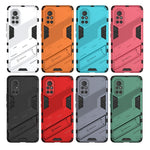 Punk Armor 2 in 1 PC + custodia antiurto in TPU con supporto invisibile, For Huawei Nova 8, For Honor V40, For Huawei Mate 40