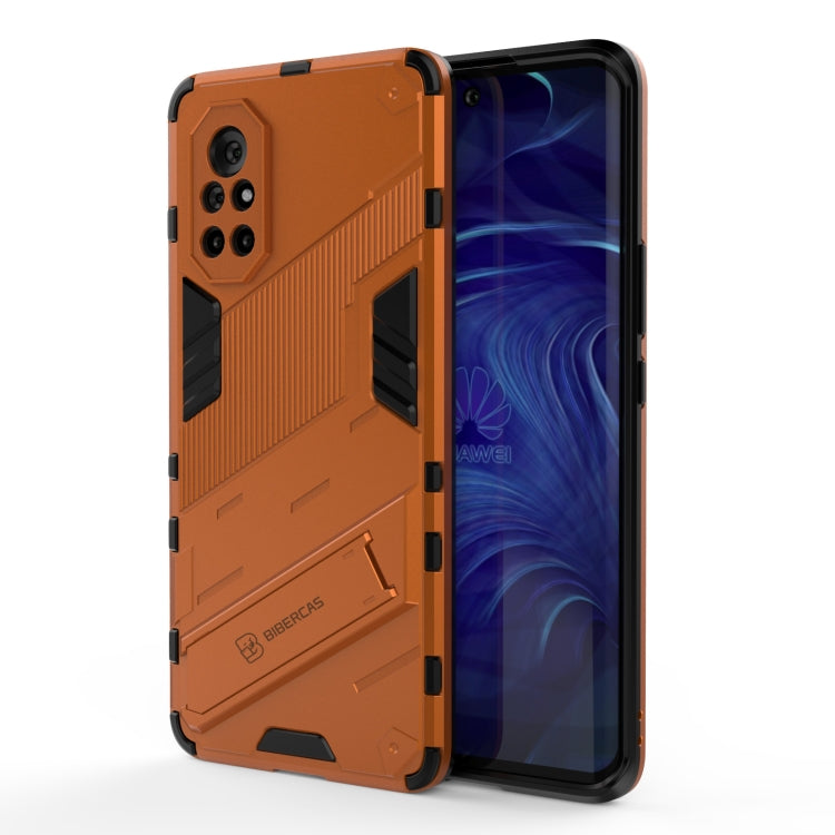 Punk Armor 2 in 1 PC + custodia antiurto in TPU con supporto invisibile, For Huawei Nova 8, For Honor V40, For Huawei Mate 40