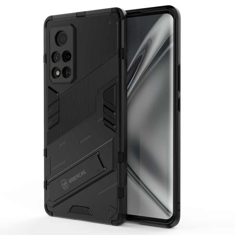 Punk Armor 2 in 1 PC + custodia antiurto in TPU con supporto invisibile, For Huawei Nova 8, For Honor V40, For Huawei Mate 40
