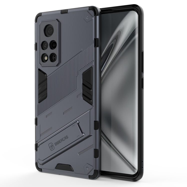 Punk Armor 2 in 1 PC + custodia antiurto in TPU con supporto invisibile, For Huawei Nova 8, For Honor V40, For Huawei Mate 40