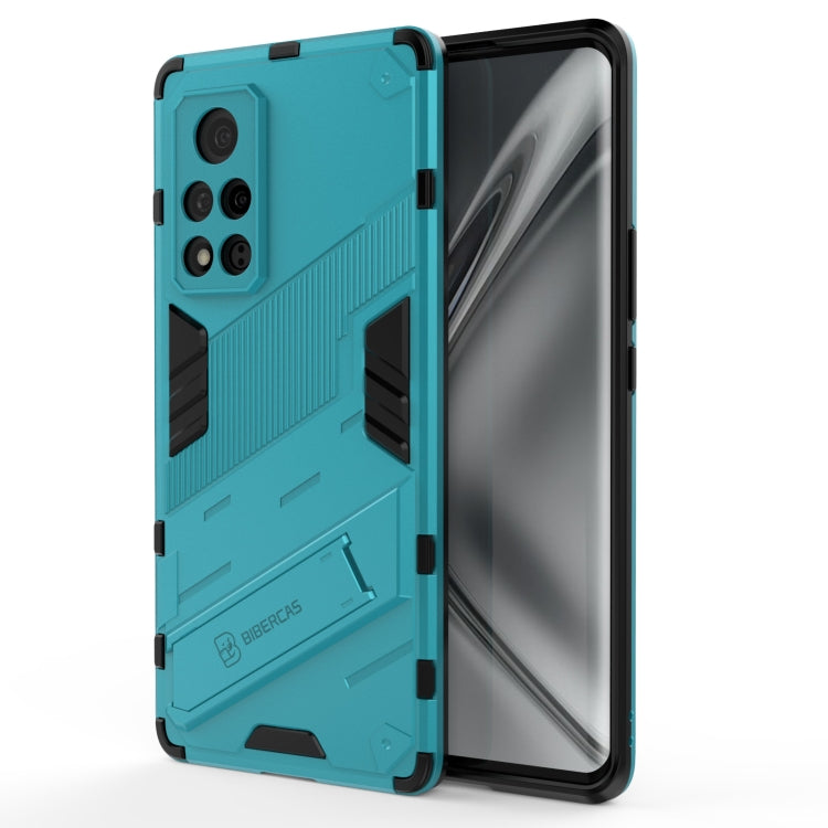 Punk Armor 2 in 1 PC + custodia antiurto in TPU con supporto invisibile, For Huawei Nova 8, For Honor V40, For Huawei Mate 40