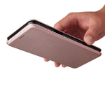 Custodia portafoglio flip in pelle TPU con slot carte per smartph
