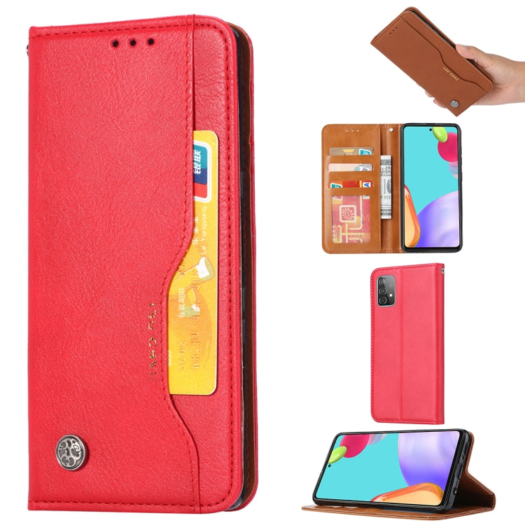 Custodia portafoglio in pelle per Samsung Galaxy A72 5G
