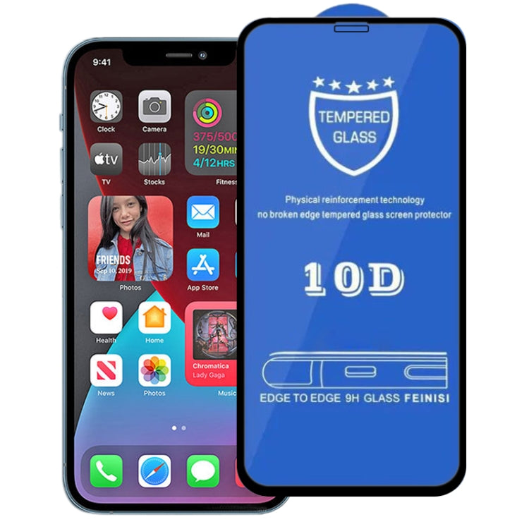 Pellicola vetro temperato 9H per iPhone 12 e 12 mini