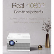 T10 1920x1080P 3600 lumen Proiettore digitale portatile LED HD per home theater, versione Android, Android Version