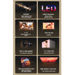 Proiettore portatile T10 Full HD 1920x1080 3600 lumen Android