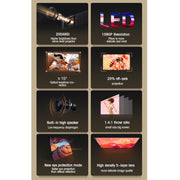 T10 1920x1080P 3600 lumen Proiettore digitale portatile LED HD per home theater, versione Android, Android Version