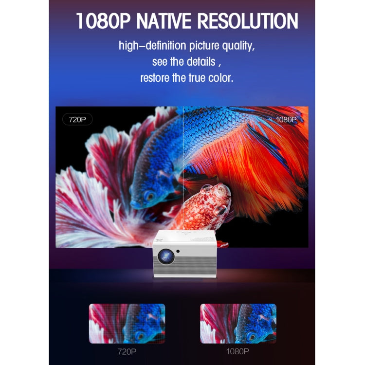 Proiettore portatile T10 Full HD 1920x1080 3600 lumen Android
