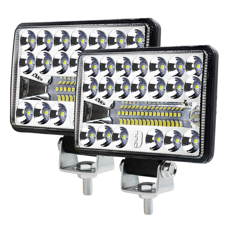 2 pezzi WUPP CS-1243A1 Car 4 pollici quadrati 20 LED Evidenzia faretto da lavoro modificato, CS-1243A1