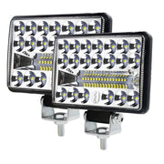 2 pezzi WUPP CS-1243A1 Car 4 pollici quadrati 20 LED Evidenzia faretto da lavoro modificato, CS-1243A1