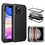 Custodia silicone con armatura metallica per iPhone 11