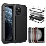 Custodia silicone con armatura metallica per iPhone 11