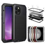 Custodia silicone con armatura metallica per iPhone 11