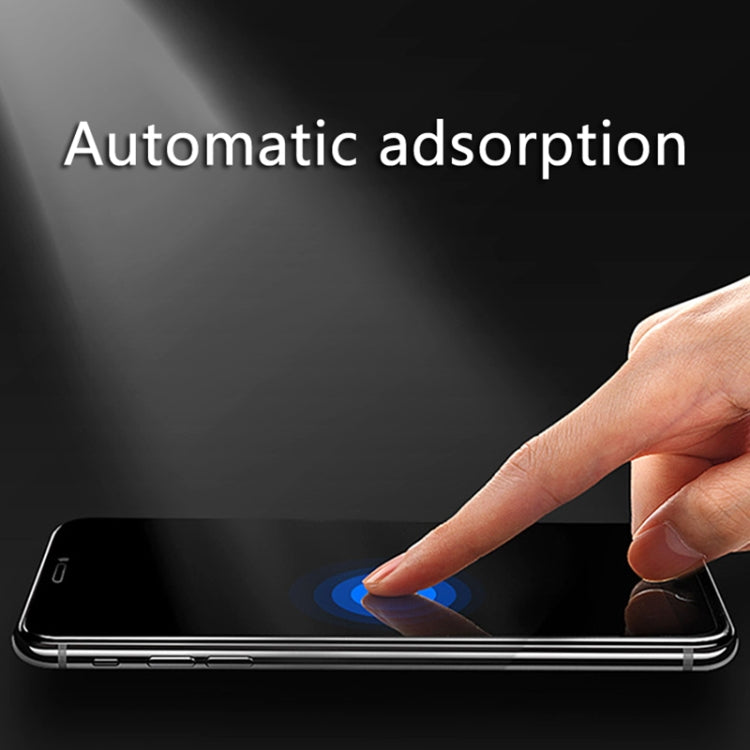 Pellicola in vetro temperato 9H per iPhone XR bianca