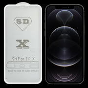 Pellicola in vetro temperato a schermo intero con colla intera 9H 5D, For iPhone 12 mini (Black) (1 PC), For iPhone 12 mini (White) (1 PC), For iPhone 12 / 12 Pro (White) (1 PC), For iPhone 12 / 12 Pro (Black) (1 PC), For iPhone 12 Pro Max (Black) (1 P...