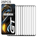 Pellicola in vetro temperato a schermo intero con colla intera da 25 pezzi, For OPPO Realme GT 5G / Realme GT Master (25 PCS), For Nubia Red Magic 6 / 6 Pro (25 PCS)