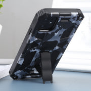 Camouflage Armor TPU antiurto + custodia protettiva magnetica per PC con supporto, For iPhone 11, For iPhone 11 Pro, For iPhone 11 Pro Max