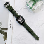 Cinturini di ricambio in pelle con fibbia a testa grande per Apple Watch Series 6 e SE e 5 e 4 40 mm / 3 e 2 e 1 38 mm, For Apple Watch Series 8&7 41mm / SE 2&6&SE&5&4 40mm / 3&2&1 38mm