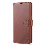 AZNS Custodia in pelle a vibrazione orizzontale con struttura in vitello magnetico con slot per carte, supporto e portafoglio, For OPPO Reno5 4G, For Xiaomi Mi 11