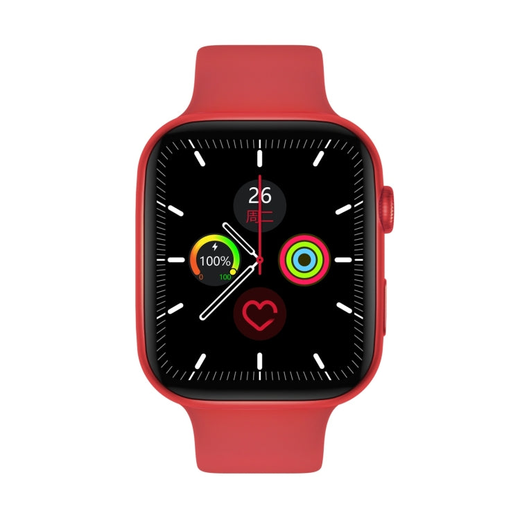 DW35PRO Smartwatch impermeabile con schermo a colori da 1,75 pollici IPX7, supporto risposta e rifiuto Bluetooth / monitoraggio del sonno / monitoraggio della frequenza cardiaca, stile: cinturino in silicone, Silicone Strap(Red), Silicone Strap(White) ...