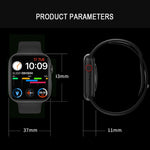 DW35PRO Smartwatch impermeabile con schermo a colori da 1,75 pollici IPX7, supporto risposta e rifiuto Bluetooth / monitoraggio del sonno / monitoraggio della frequenza cardiaca, stile: cinturino in silicone, Silicone Strap(Red), Silicone Strap(White) ...