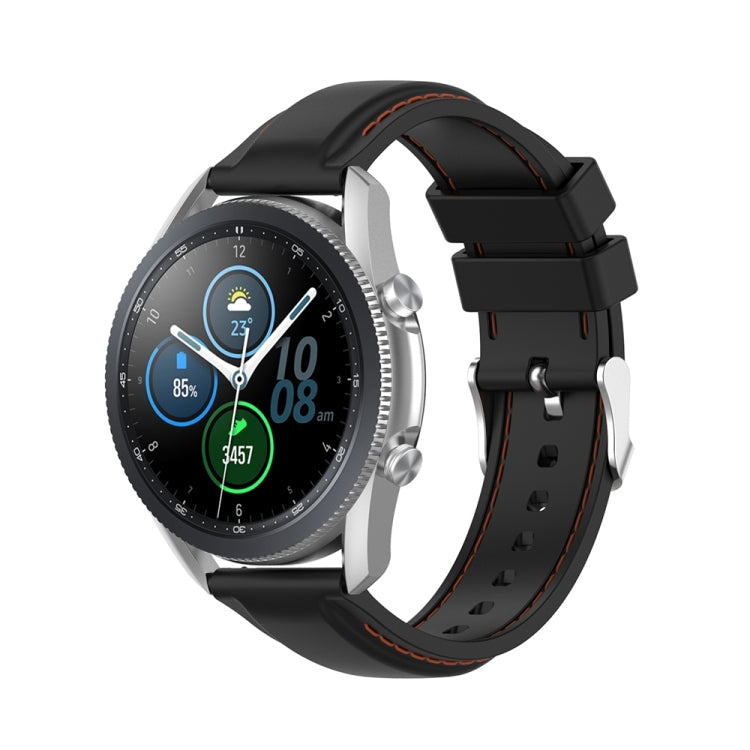 Per Samsung Galaxy Watch 3 41mm / Active2 / Active / Gear Sport Cinturino di ricambio in silicone da 20 mm, For Samsung Galaxy Watch 3 41mm