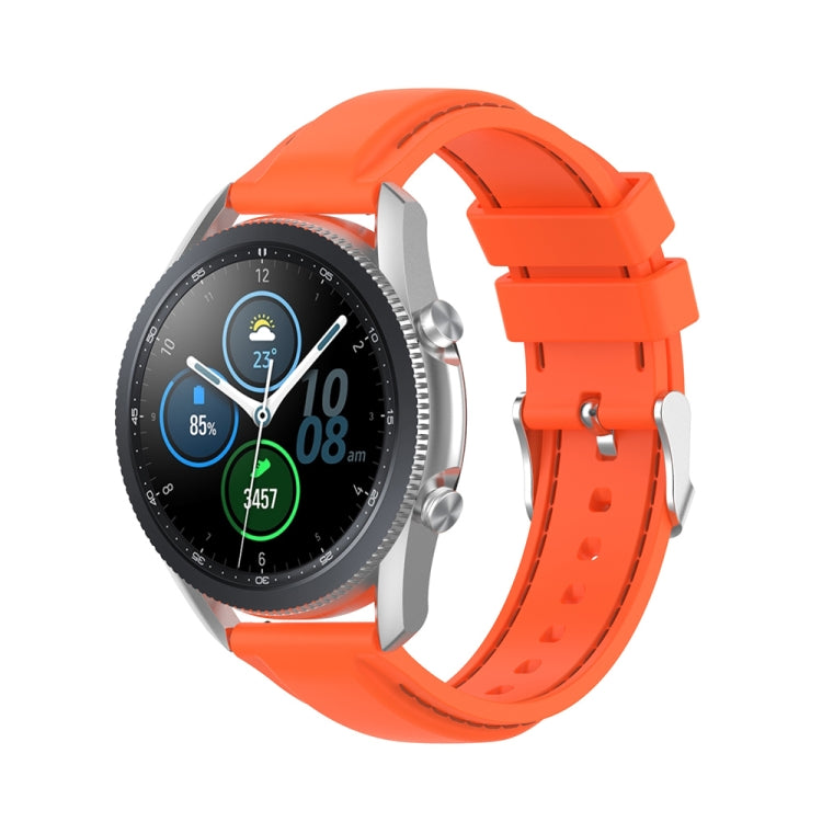 Cinturino di ricambio in silicone da 22 mm, For Samsung Galaxy Watch 3 45mm / Gear S3