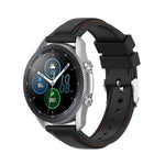 Cinturino di ricambio in silicone da 22 mm, For Samsung Galaxy Watch 3 45mm / Gear S3
